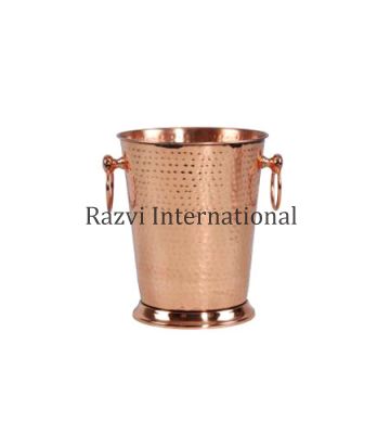 COPPER WINE COOLER
Item Code: SR 698
Finish: Polished
Material: Copper
Keywords: COPPER WINE COOLER