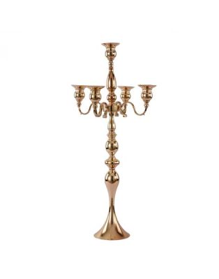 LARGE CANDELABRA
Item Code: A 1975
Finish: Gold
Material: Aluminium
Keywords: LARGE CANDELABRA