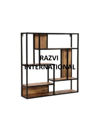 SQUARE WALL SHELVES
Item Code: RF 1392
Finish: Polished
Material: Wood & Iron
Keywords: SQUARE WALL SHELVES