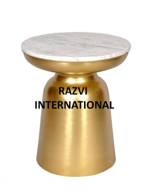 BRASS TABLE
Item Code: RF 421-4
Finish: Antique
Material: Aluminum & Stone
Keywords: BRASS TABLE